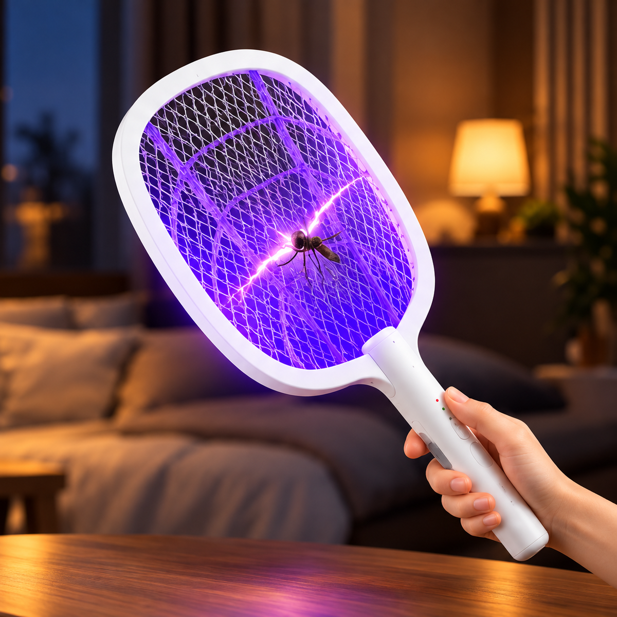Raquette Anti-Moustiques Rechargeable USB 🦟